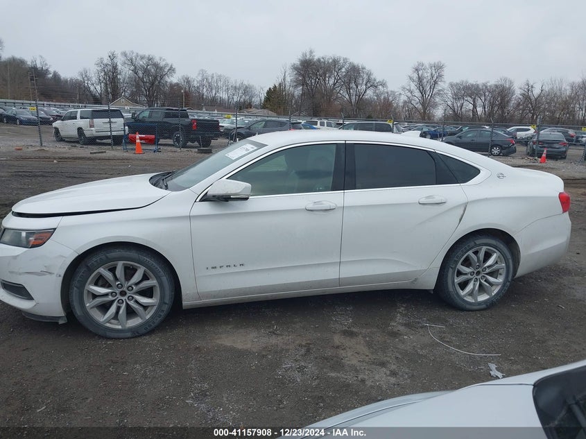 2016 CHEVROLET IMPALA VIN: 2G1115S30G9127121