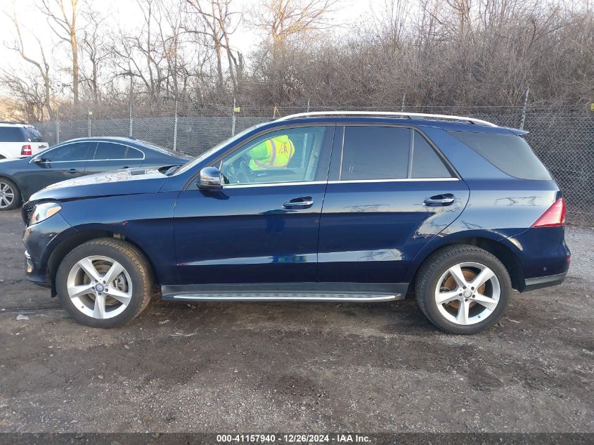 2016 Mercedes-Benz Gle 350 4Matic VIN: 4JGDA5HB2GA779385 Lot: 41157940