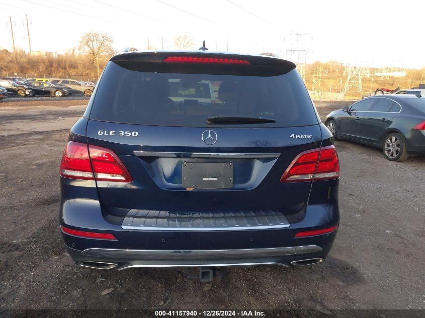 2016 MERCEDES-BENZ GLE 350 4MATIC - 4JGDA5HB2GA779385