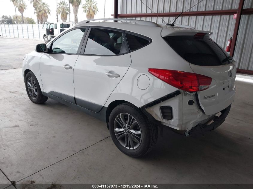 VIN KM8JU3AG9FU116946 2015 Hyundai Tucson, SE no.3