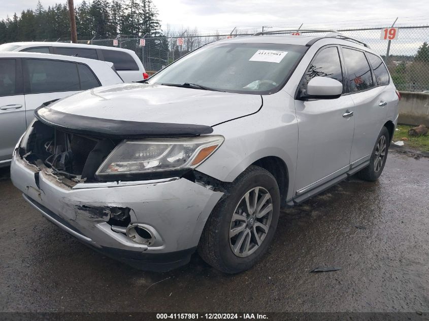 VIN 5N1AR2MMXDC614444 2013 NISSAN PATHFINDER no.2