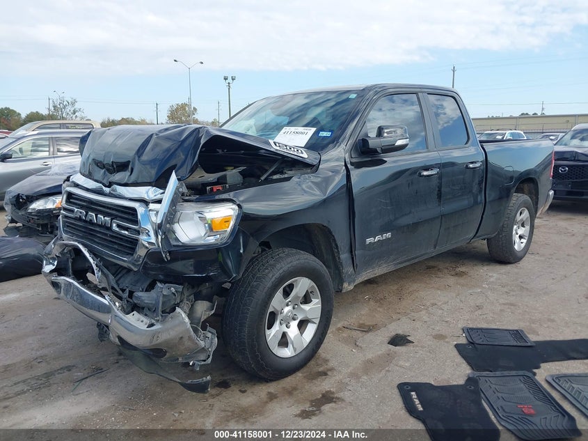 2019 RAM 1500 VIN: 1C6RREBT9KN568231