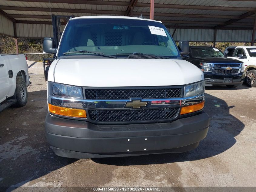 2020 Chevrolet Express Cargo Rwd 2500 Regular Wheelbase Wt VIN: 1GCWGAFP9L1273162 Lot: 41158029