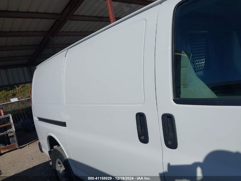 2020 Chevrolet Express Cargo Rwd 2500 Regular Wheelbase Wt VIN: 1GCWGAFP9L1273162 Lot: 41158029