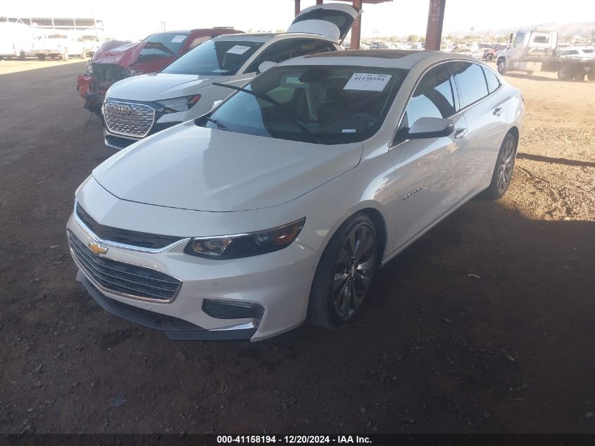 VIN 1G1ZH5SX6GF192712 2016 Chevrolet Malibu, Premier no.2