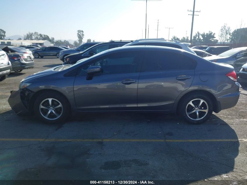 VIN 19XFB2F79FE243519 2015 Honda Civic, SE no.14