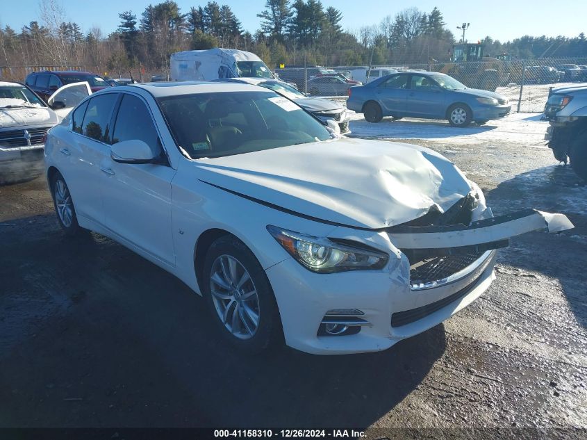 VIN JN1BV7AR4FM421174 2015 Infiniti Q50, Premium no.13