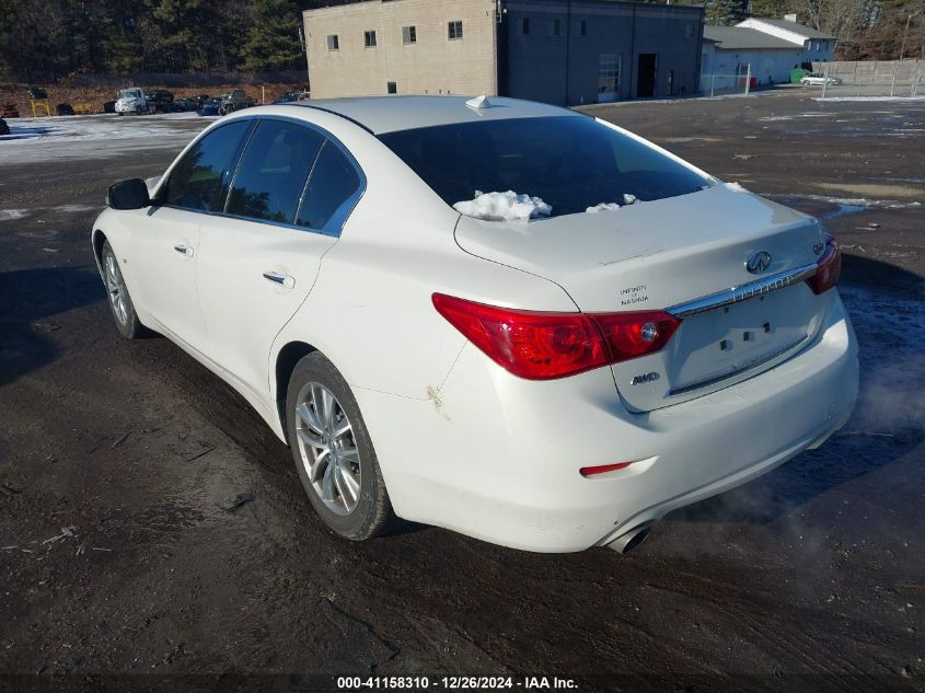 VIN JN1BV7AR4FM421174 2015 Infiniti Q50, Premium no.14