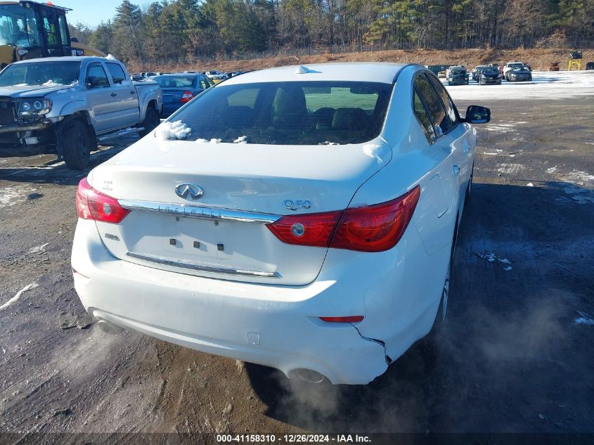 VIN JN1BV7AR4FM421174 2015 Infiniti Q50, Premium no.16