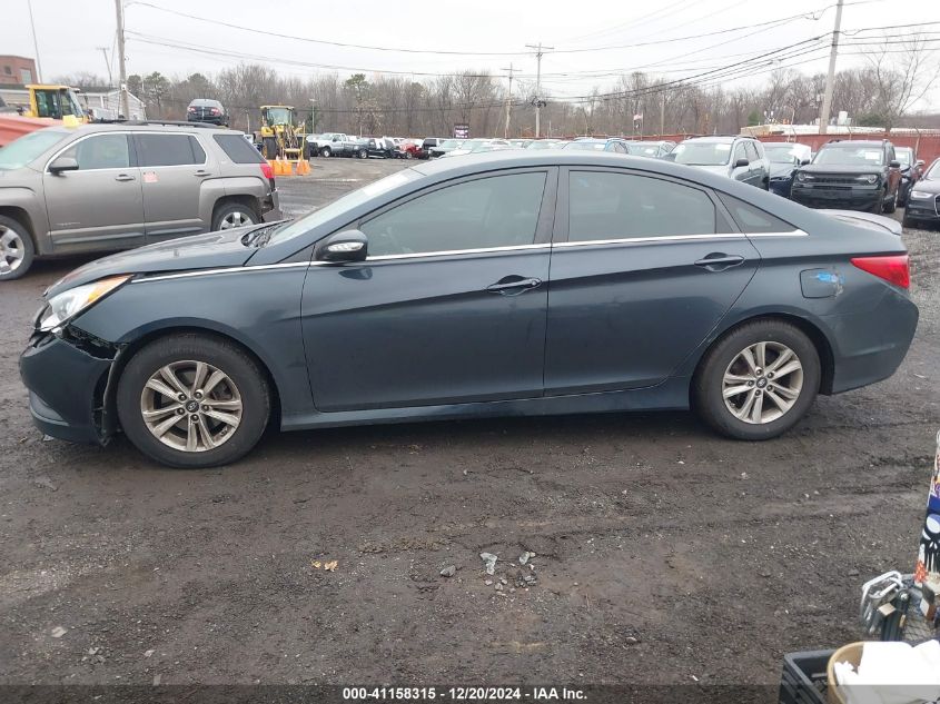 2014 Hyundai Sonata Gls VIN: 5NPEB4AC0EH923492 Lot: 41158315