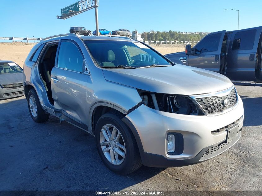 VIN 5XYKT4A60FG624989 2015 KIA SORENTO no.1