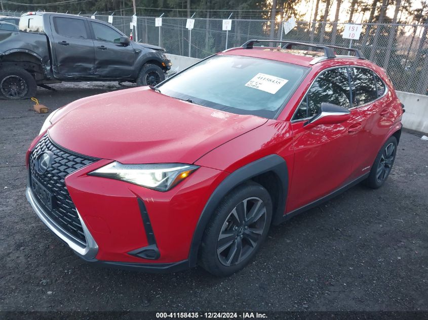 VIN JTHU9JBHXK2002084 2019 LEXUS UX 250H no.2