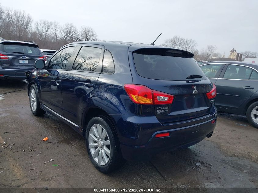 2011 Mitsubishi Outlander Sport Se VIN: JA4AR4AU4BZ007951 Lot: 41158450