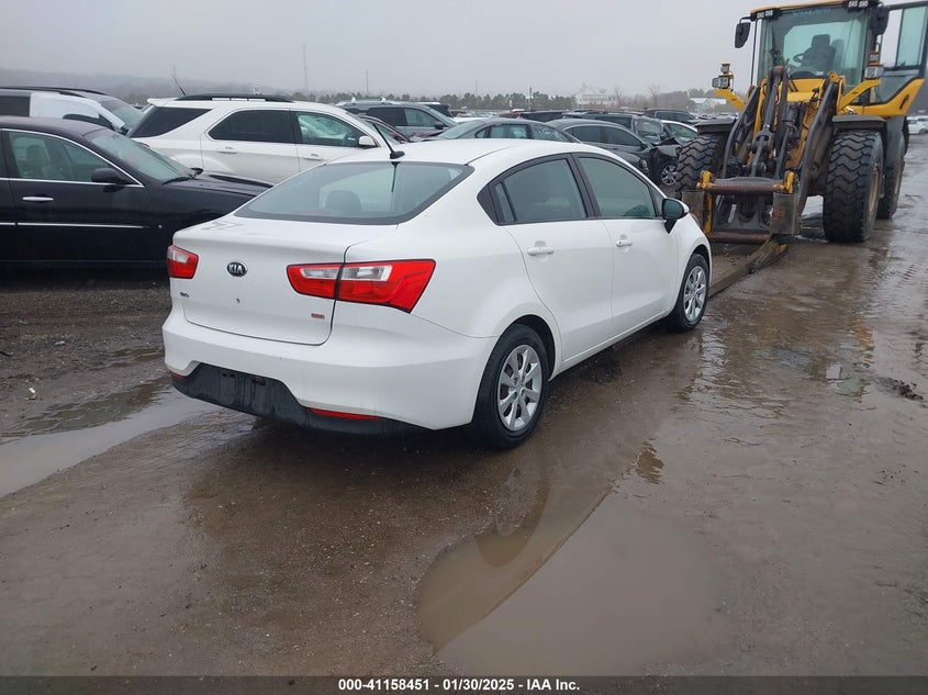Vin: knadm4a33g6600151, lot: 41648697, kia rio lx 20164
