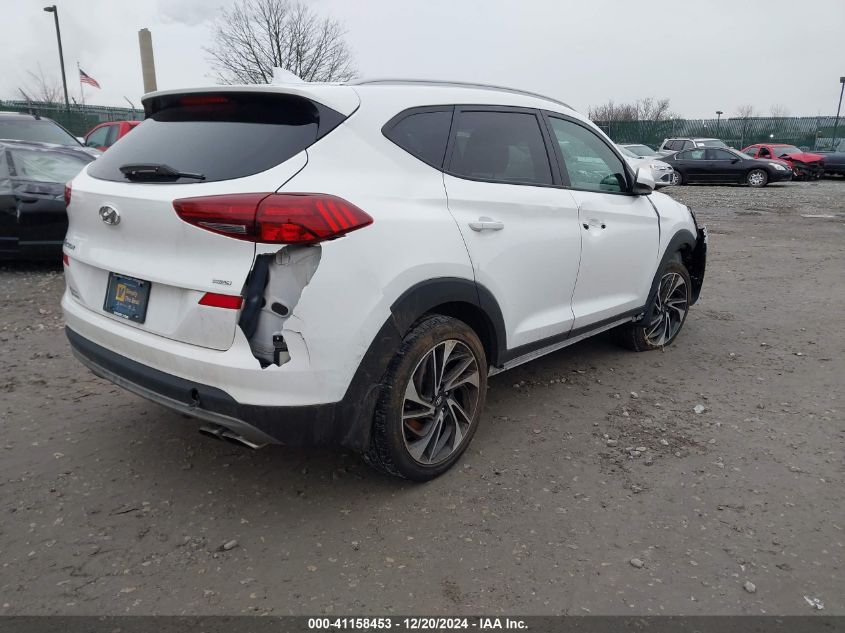 VIN KM8J3CAL9KU861125 2019 Hyundai Tucson, Sport no.4