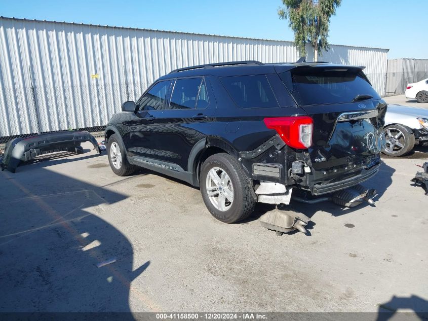 VIN 1FMSK7DH4NGA15185 2022 FORD EXPLORER no.3