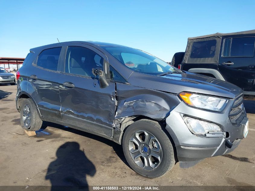 2019 Ford Ecosport S VIN: MAJ3S2FE1KC287166 Lot: 41158503