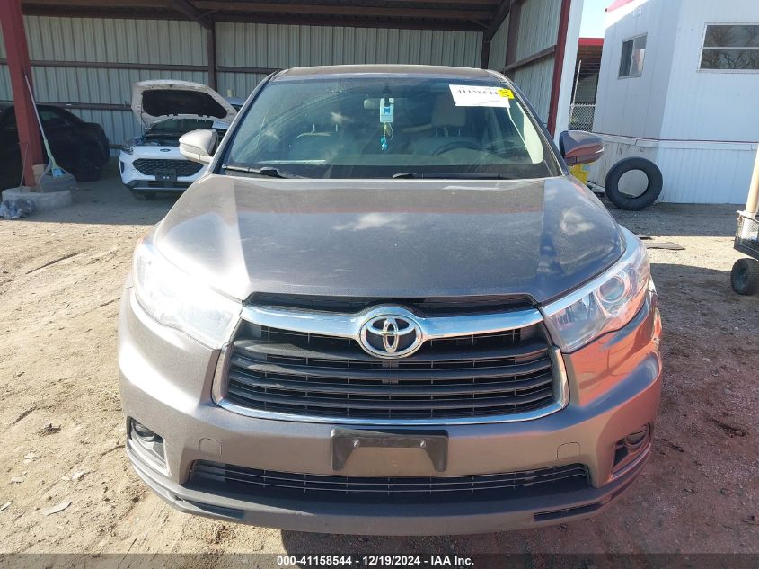 VIN 5TDZKRFH0FS085737 2015 Toyota Highlander, Le V6 no.13