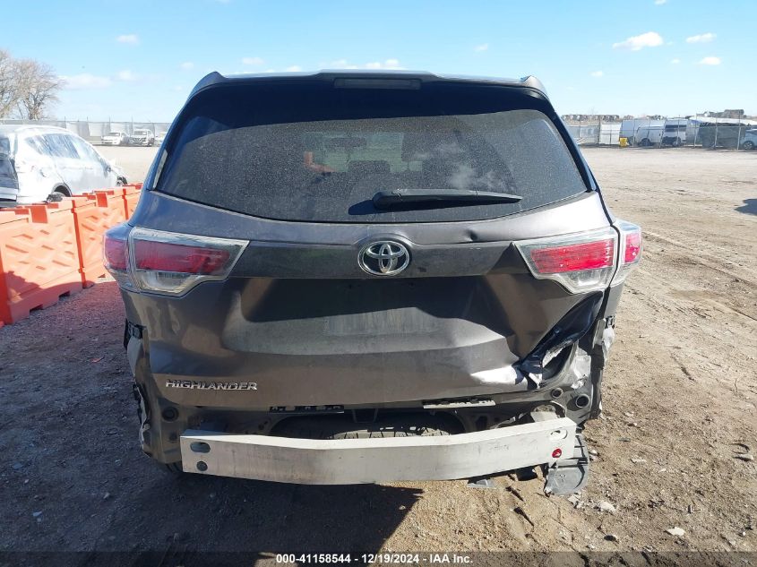 2015 TOYOTA HIGHLANDER LE V6 - 5TDZKRFH0FS085737