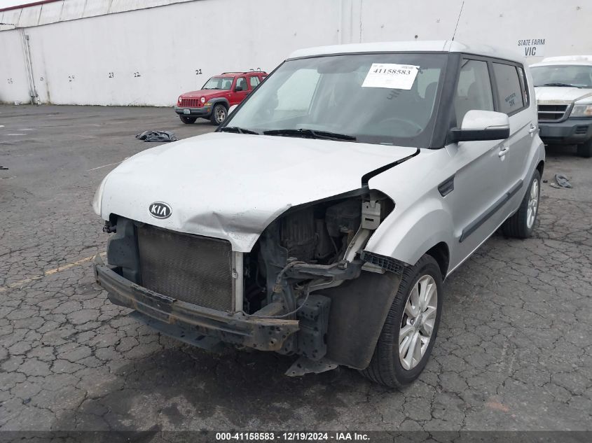 2012 Kia Soul + VIN: KNDJT2A63C7427212 Lot: 41158583