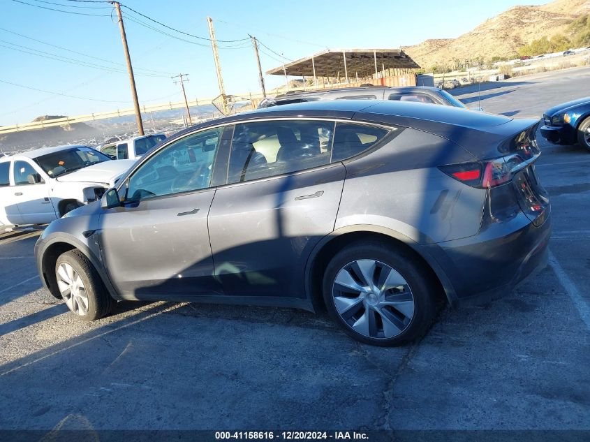 2023 Tesla Model Y Awd/Long Range Dual Motor All-Wheel Drive VIN: 7SAYGDEE0PF914905 Lot: 41158616