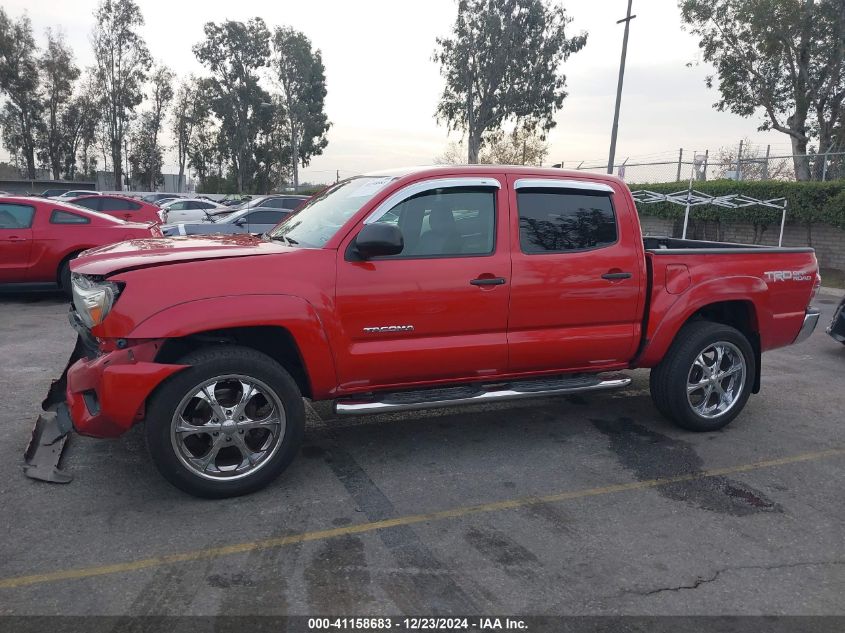 VIN 3TMJU4GNXEM160778 2014 Toyota Tacoma, Double Ca... no.14