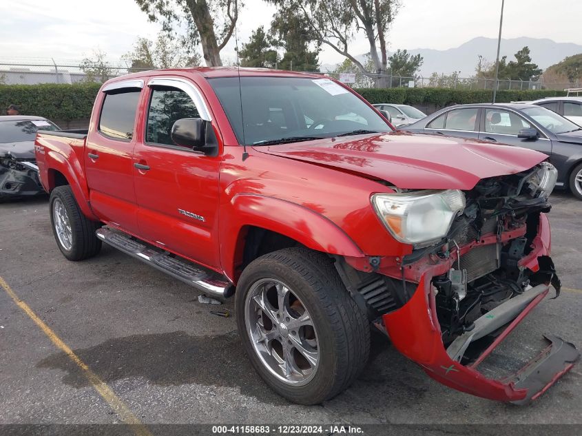 VIN 3TMJU4GNXEM160778 2014 Toyota Tacoma, Double Ca... no.1