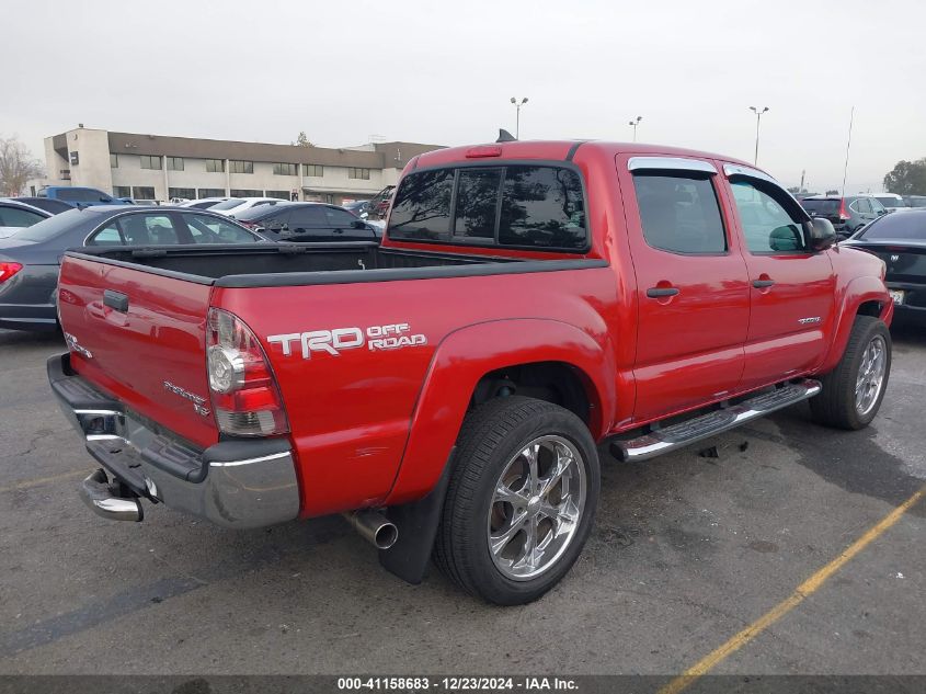 VIN 3TMJU4GNXEM160778 2014 Toyota Tacoma, Double Ca... no.4