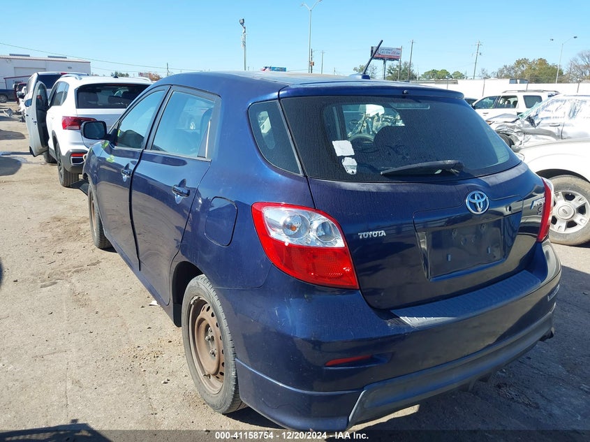 2009 TOYOTA COROLLA MATRIX VIN: 2T1KE40E19C022783