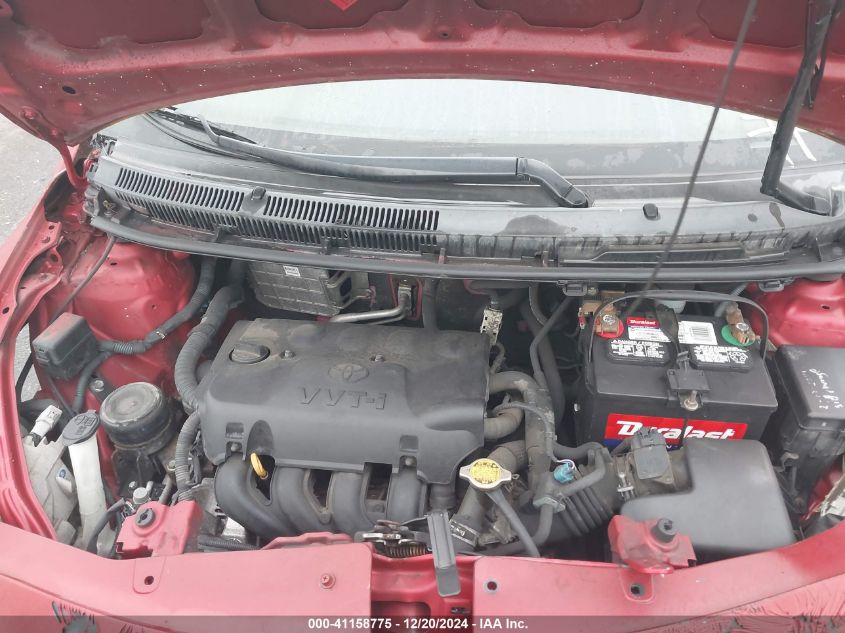 2011 TOYOTA YARIS VIN: JTDBT4K38B4084269