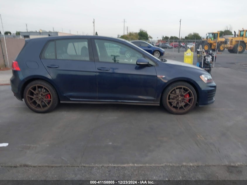 2017 VOLKSWAGEN GOLF GTI AUTOBAHN 4-DOOR/S 4-DOOR/SE 4-DOOR/SPORT 4-DOOR - 3VW447AU7HM031803