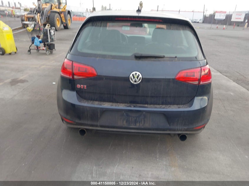 2017 VOLKSWAGEN GOLF GTI AUTOBAHN 4-DOOR/S 4-DOOR/SE 4-DOOR/SPORT 4-DOOR - 3VW447AU7HM031803
