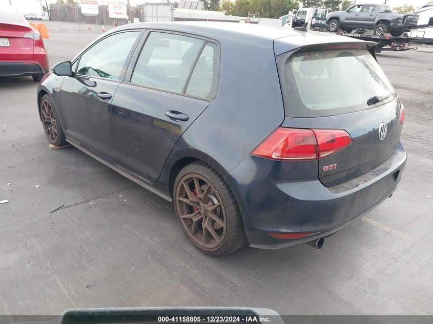 2017 VOLKSWAGEN GOLF GTI AUTOBAHN 4-DOOR/S 4-DOOR/SE 4-DOOR/SPORT 4-DOOR - 3VW447AU7HM031803