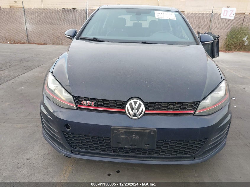 2017 VOLKSWAGEN GOLF GTI AUTOBAHN 4-DOOR/S 4-DOOR/SE 4-DOOR/SPORT 4-DOOR - 3VW447AU7HM031803