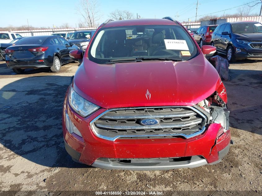 2018 Ford Ecosport Titanium VIN: MAJ6P1WL5JC176108 Lot: 41158850