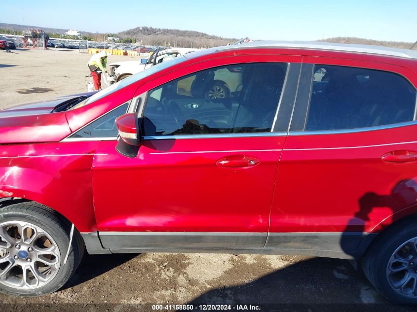 2018 Ford Ecosport Titanium VIN: MAJ6P1WL5JC176108 Lot: 41158850