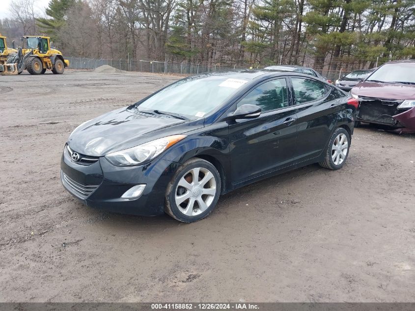 VIN 5NPDH4AE4DH219046 2013 Hyundai Elantra, Limited no.2