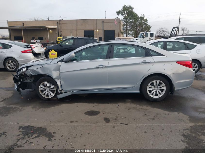 2013 Hyundai Sonata Gls VIN: 5NPEB4AC0DH606648 Lot: 41158904