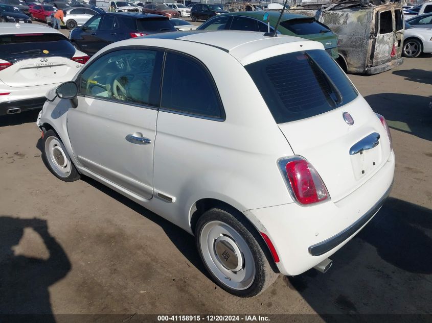 VIN 3C3CFFCR7ET288316 2014 FIAT 500 no.3