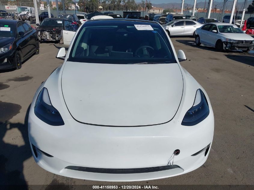 2023 Tesla Model Y Performance Dual Motor All-Wheel Drive VIN: 7SAYGDEFXPF801908 Lot: 41158953