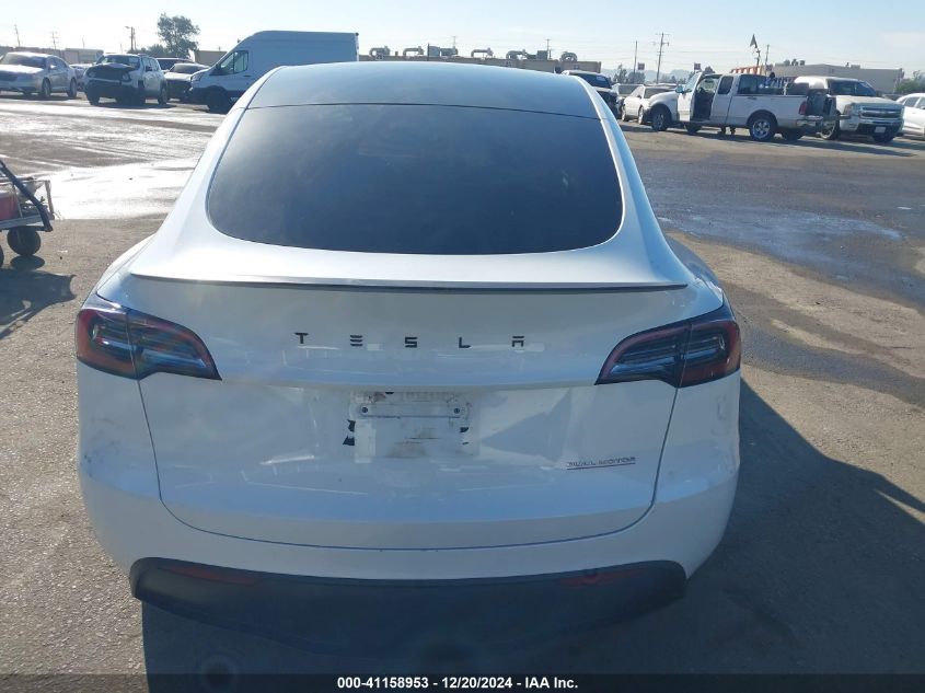 2023 Tesla Model Y Performance Dual Motor All-Wheel Drive VIN: 7SAYGDEFXPF801908 Lot: 41158953