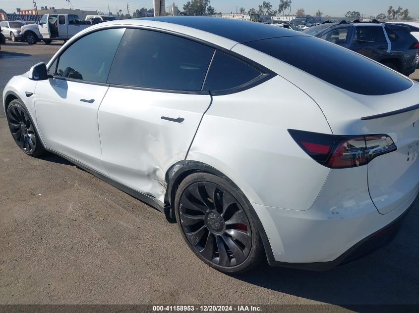 2023 TESLA MODEL Y PERFORMANCE DUAL MOTOR ALL-WHEEL DRIVE - 7SAYGDEFXPF801908