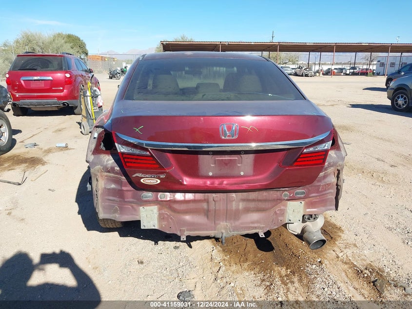 2016 HONDA ACCORD VIN: 1HGCR2F38GA156017