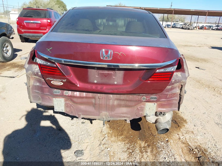 2016 HONDA ACCORD VIN: 1HGCR2F38GA156017