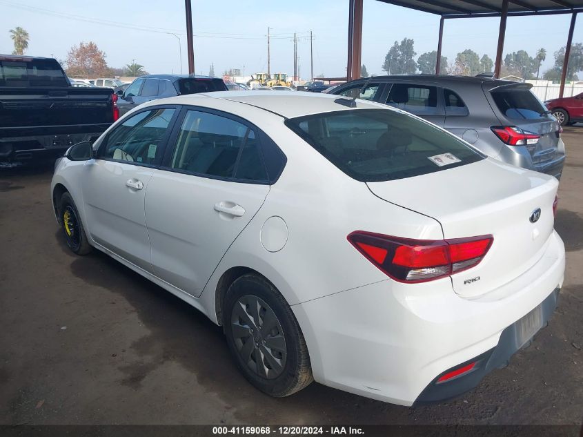 2020 Kia Rio S VIN: 3KPA24AD1LE303131 Lot: 41159068