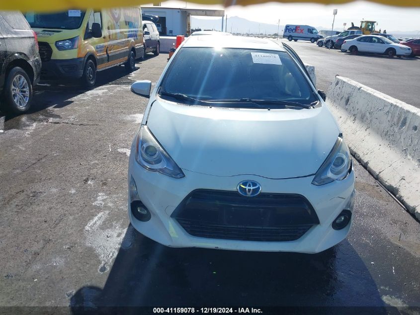 2015 Toyota Prius C Four VIN: JTDKDTB35F1114505 Lot: 41159078