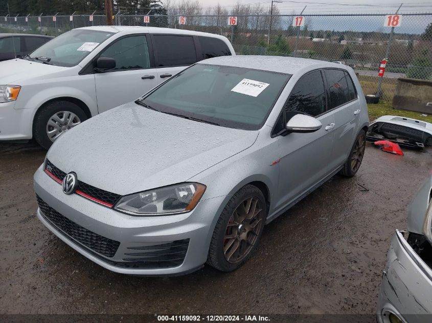 VIN 3VW4T7AU5HM073406 2017 Volkswagen Golf Gti, Aut... no.2