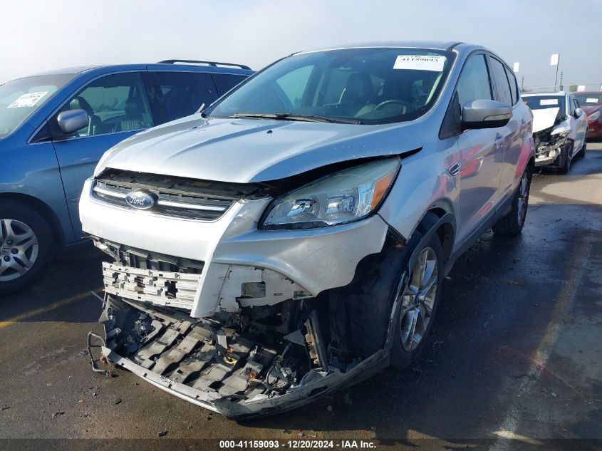 VIN 1FMCU0H92DUA18255 2013 Ford Escape, Sel no.2