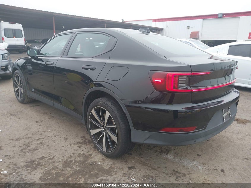 Vin: lpseg3ka9nl071043, lot: 41649350, polestar 2 long range single motor 20223