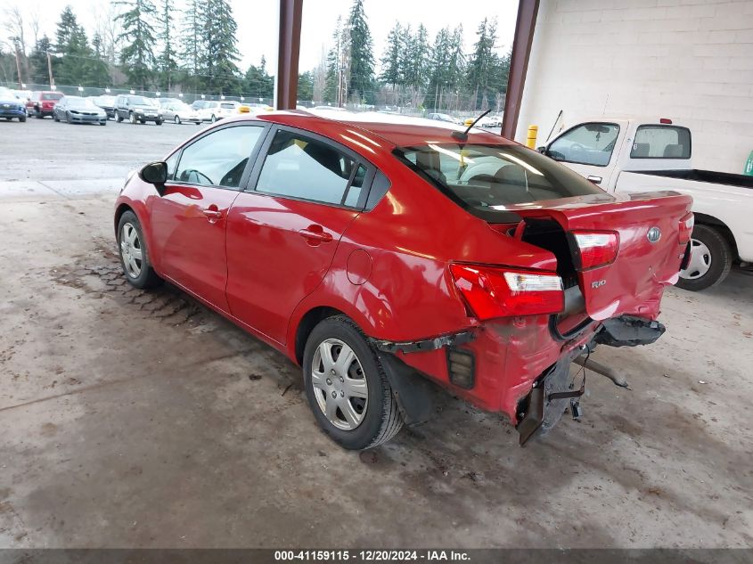 VIN KNADM4A37D6097672 2013 KIA RIO no.3